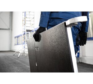 PLATTFORM MIT KLAPPE 1,25 m FlexxTower,  GFK | © MUNK GmbH