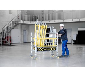 FlexxTower avec garde-corps avancé | © MUNK GmbH