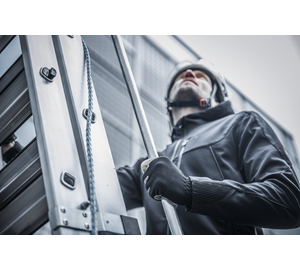 Stufen Seilzugleiter Detailansicht Handlauf | © MUNK GmbH