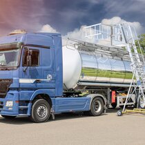 Tankwagenleiter mit Stufen | © MUNK GmbH