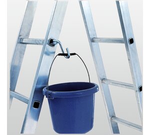 Bucket hook f.edged step and run ladders, built-in | © MUNK GmbH
