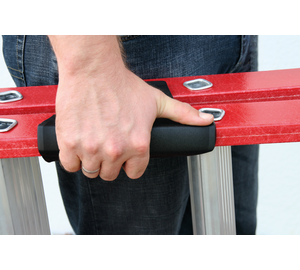 ergopad Anwendung an GFK/Alu Stehleiter | © MUNK GmbH