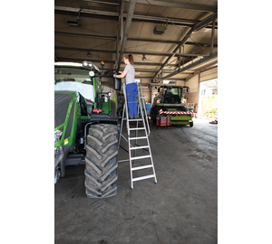 ML Plattformleiter 7 Stufen Anwendung Landwirtschaft | © MUNK GmbH