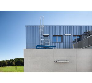 Vertical ladder on site equipment | © MUNK GmbH