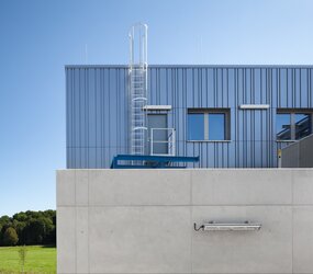 Échelle à crinoline sur install. structurelles | © MUNK GmbH