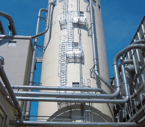 Échelle crino plusieurs sections sur machines | © MUNK GmbH