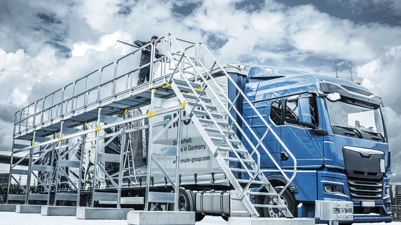 Modular de-icing system, stationary, complete, full view | © MUNK GmbH