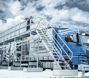Modular de-icing system, stationary, complete, full view | © MUNK GmbH