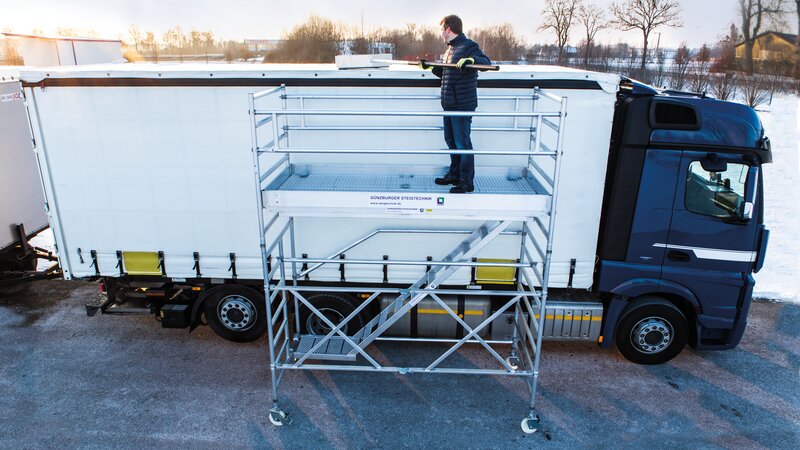 Mobile de-icing system w. truck | © MUNK GmbH