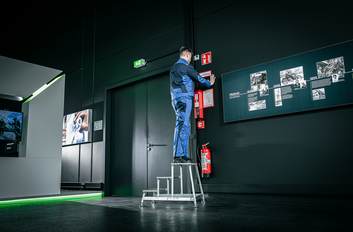 Arbeitspodest starr 3 Stufen Anwendung | © MUNK GmbH