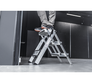 Marchepied compact en aluminium ML Vue détaillée | © MUNK GmbH