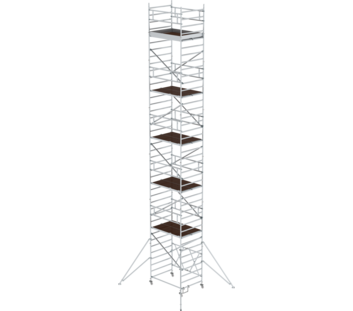 Fold. scaff. 1.80x1.35 m w.outr., pfh 10.80m | © MUNK GmbH