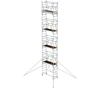 Fold. scaff. SG 1,80x0,75 m w.outr.,pf H=7,96 m | © MUNK GmbH