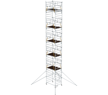 Échaf. pliant SG 1,80x1,35 m, ac stab., H. PF 11,04 m | © MUNK GmbH
