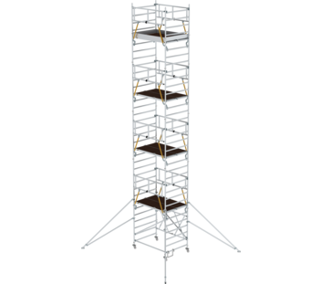 Échaf. pliant SG 1,80x1,35 m, av stab., ht. PF 9,08 m | © MUNK GmbH