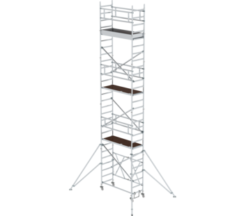 Échaf. pliant 0,75x,1,80m, av stab., ht. PF 6,80 m | © MUNK GmbH