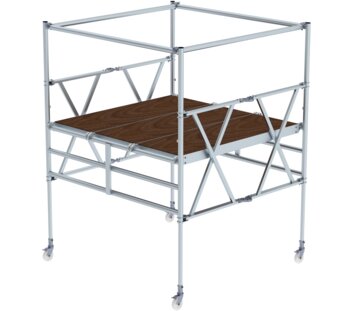 Klappg. -fach-PF teleskopierbar, ArbeitsH. 3,70m | © MUNK GmbH