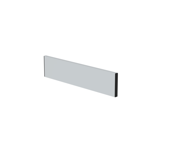 Aluminium toe board front side 750mm | © MUNK GmbH
