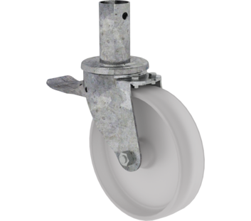 Castor w. parking brake and pin Ø 200mm | © MUNK GmbH