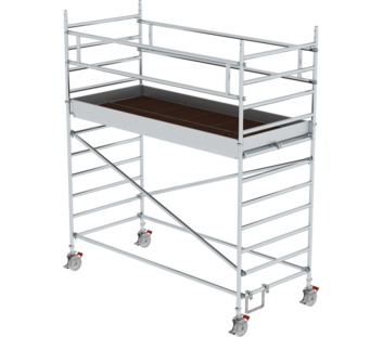 Mob. scaff 1.35x3.0m w. db.pf, pfh 2.35m | © MUNK GmbH