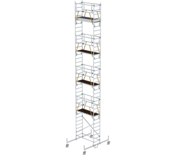 Fold.scaff. SG 1,80x0,75 m, w. chass.bar, pf H=9,70 m | © MUNK GmbH