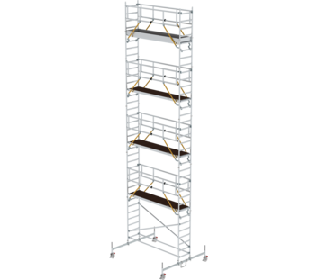 Fold.scaff. SG 3,00x0,75 m, w. chass.bar, pf H=9,70 m | © MUNK GmbH