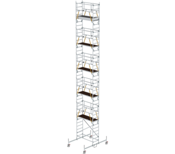 Fold.scaff.  SG 1,80x0,75 m, w. chass.bar, pf H=10,54m | © MUNK GmbH