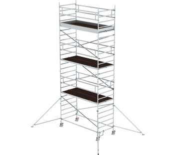 Folding scaff. 1.35x3.0m Outr.&double pf, pf H=6.35m | © MUNK GmbH