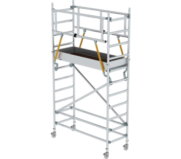 Stand.mob.scaff. SG 0.75x1.80m,pf H=2.1m | © MUNK GmbH