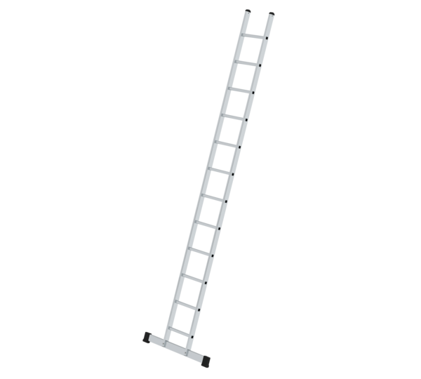 Straight ladder 350 mm wide w. std.stab., 12 rgs | © MUNK GmbH