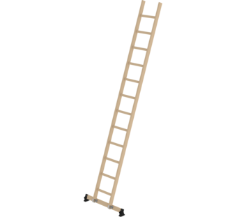 Echelle d'appui en bois avec traverse nivello® 12nombre de marches | © MUNK GmbH