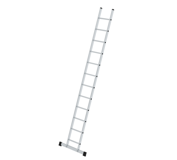 Straight ladder w. std. stabiliser, 12 rungs | © MUNK GmbH