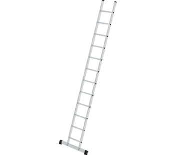 Straight ladder w. std. stabiliser, 12 rungs | © MUNK GmbH