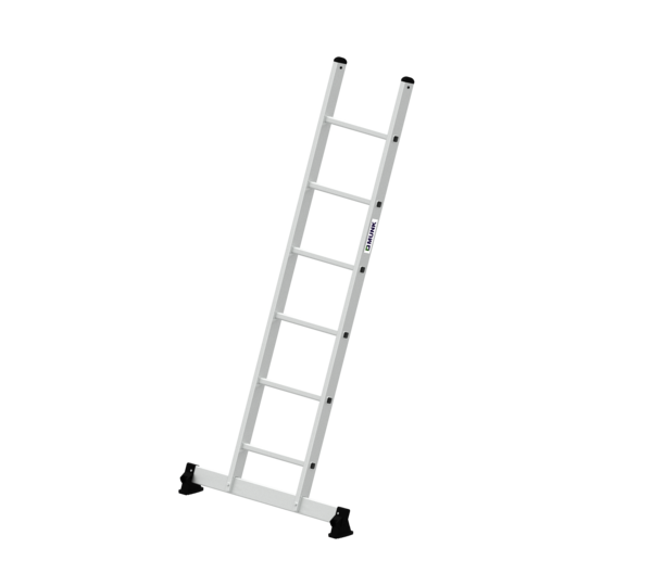 Straight ladder w. nivello stabiliser, 6 rungs | © MUNK GmbH