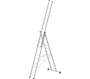Multi-purp. ladder 3-sec.w.nivello stab. 3x11 rgs | © MUNK GmbH
