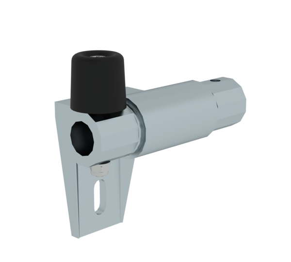 Rail éch. pr rayonnages support avec butoir gche | © MUNK GmbH