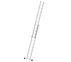 Schiebeleiter 2-teilig m. nivello-Trav. , 2x10 Sp. | © MUNK GmbH