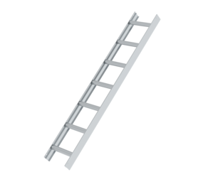 Roof ladder, natural aluminium, 7 rungs | © MUNK GmbH