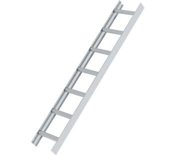 Roof ladder, natural aluminium, 7 rungs | © MUNK GmbH