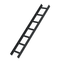 Dachleiter Anthrazitgrau, 7 Sprossen | © MUNK GmbH