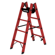 Sprossen-Stehleiter GFK, 2x4 Sprossen | © MUNK GmbH