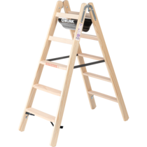 Stufen-Stehleiter Holz | © MUNK GmbH