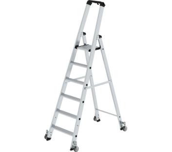 Échelle double 1 côté avec roulettes 6 marches | © MUNK GmbH