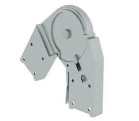 Automatik Stahlscharnier für Klappleiter | © MUNK GmbH