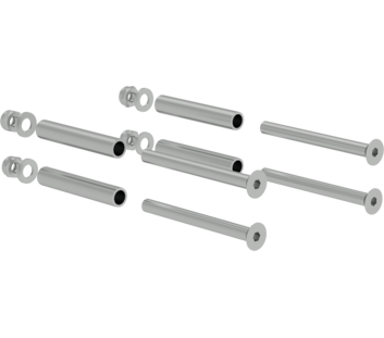 Kit montage Fixation crochets pr ht. montants 73mm | © MUNK GmbH