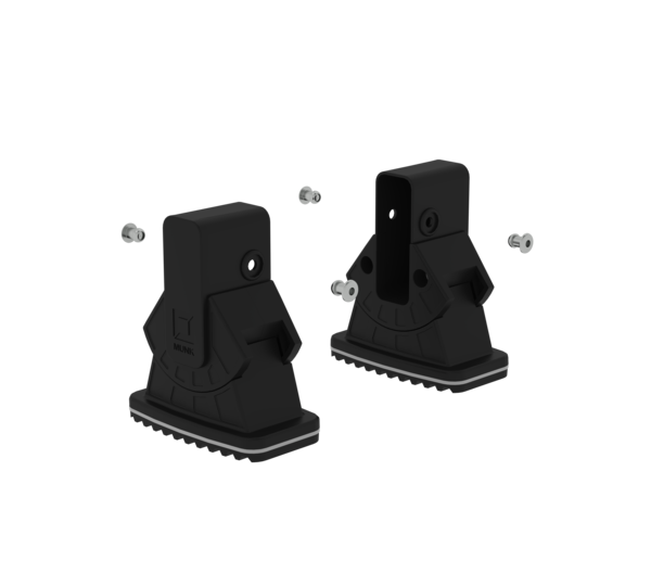 Chaussure extérieure nivello 1 jeu = 2 pièces pour longeron 73 x 25 mm | © MUNK GmbH