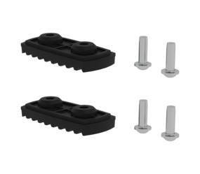 nivello-Fußplatte elektr. ableitf. Holmh. 58/73mm | © MUNK GmbH