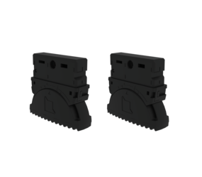 nivello-Innenschuh elektr. ableitf, f.Holm 85x25mm | © MUNK GmbH