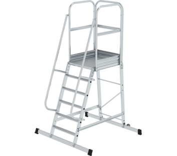 Platform ladder with castors, 6 steps | © MUNK GmbH