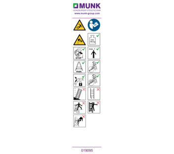 Sticker with user information | © MUNK GmbH